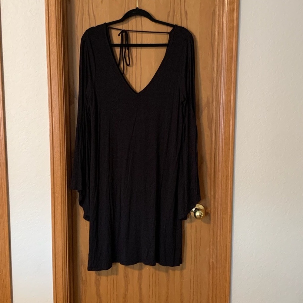 AE Black Long Sleeve Dress